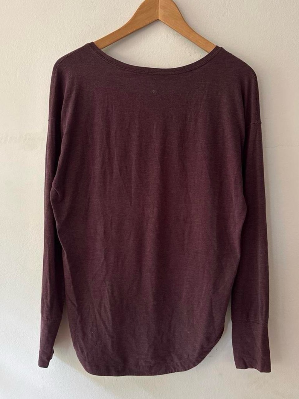 Lululemon Purple Workout Long Sleeve Tee